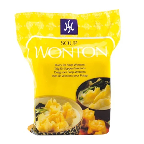 Thick dough sheets for wantan soup